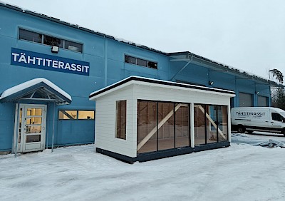 Kesähuone-malli nyt poistomyynnissä!